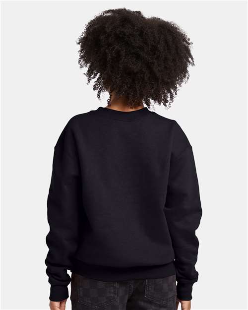 Hanes P360 Youth EcoSmart Crewneck Sweatshirt in 