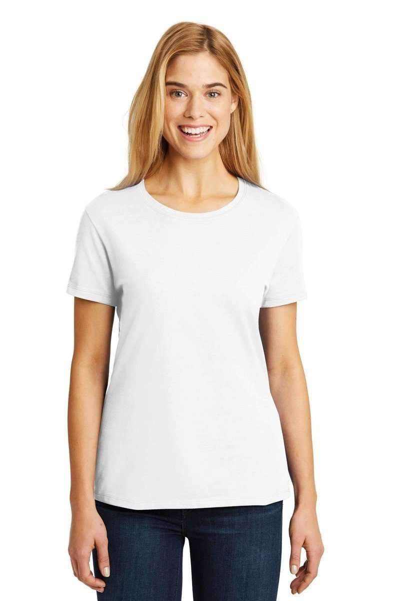 Hanes SL04 Women's Nano-T Cotton T-Shirt in 