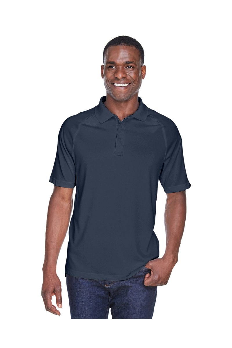 Harriton M211 Men's Tactical Performance Polo in Dark Navy