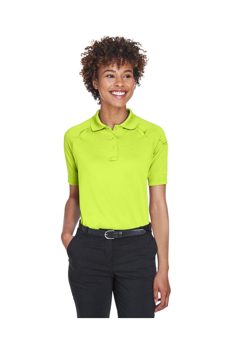 Harriton M211W Ladies' Tactical Performance Polo in Safety Yellow