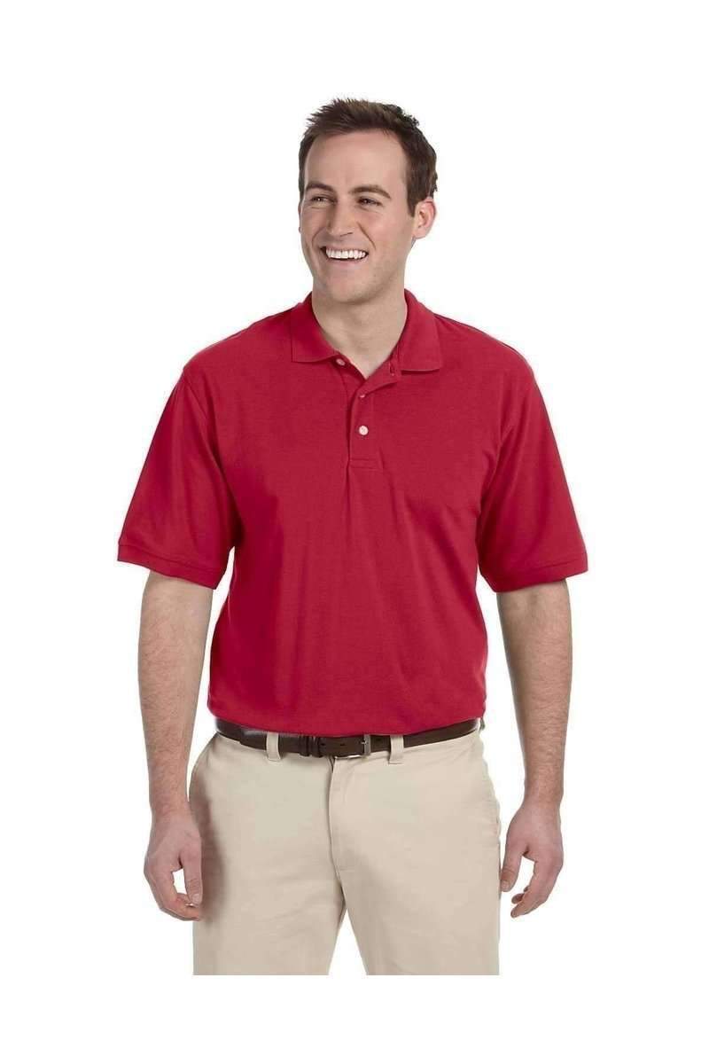 Harriton M265 Men's 56 oz Easy Blend Polo in 