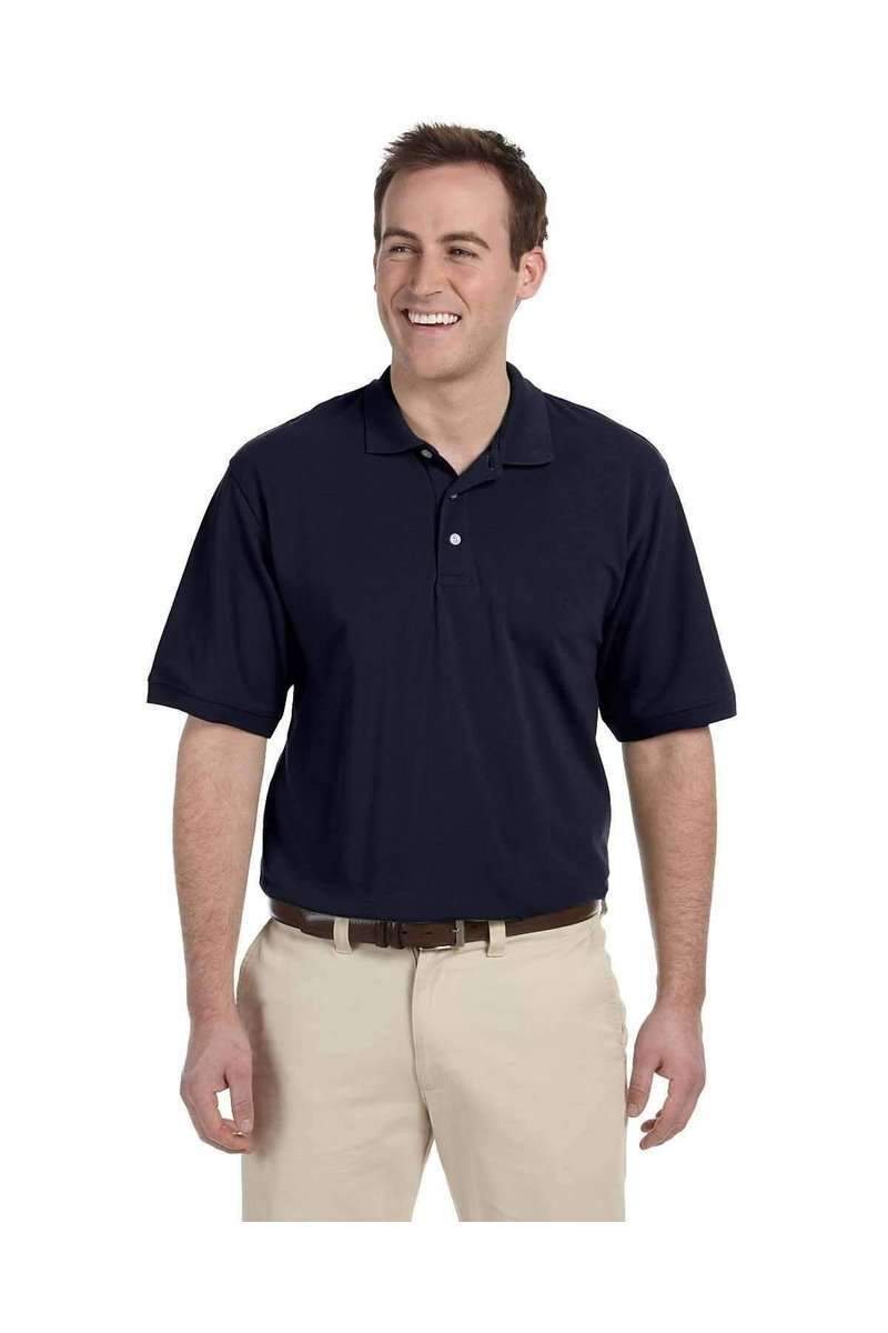 Harriton M265 Men's 56 oz Easy Blend Polo in 