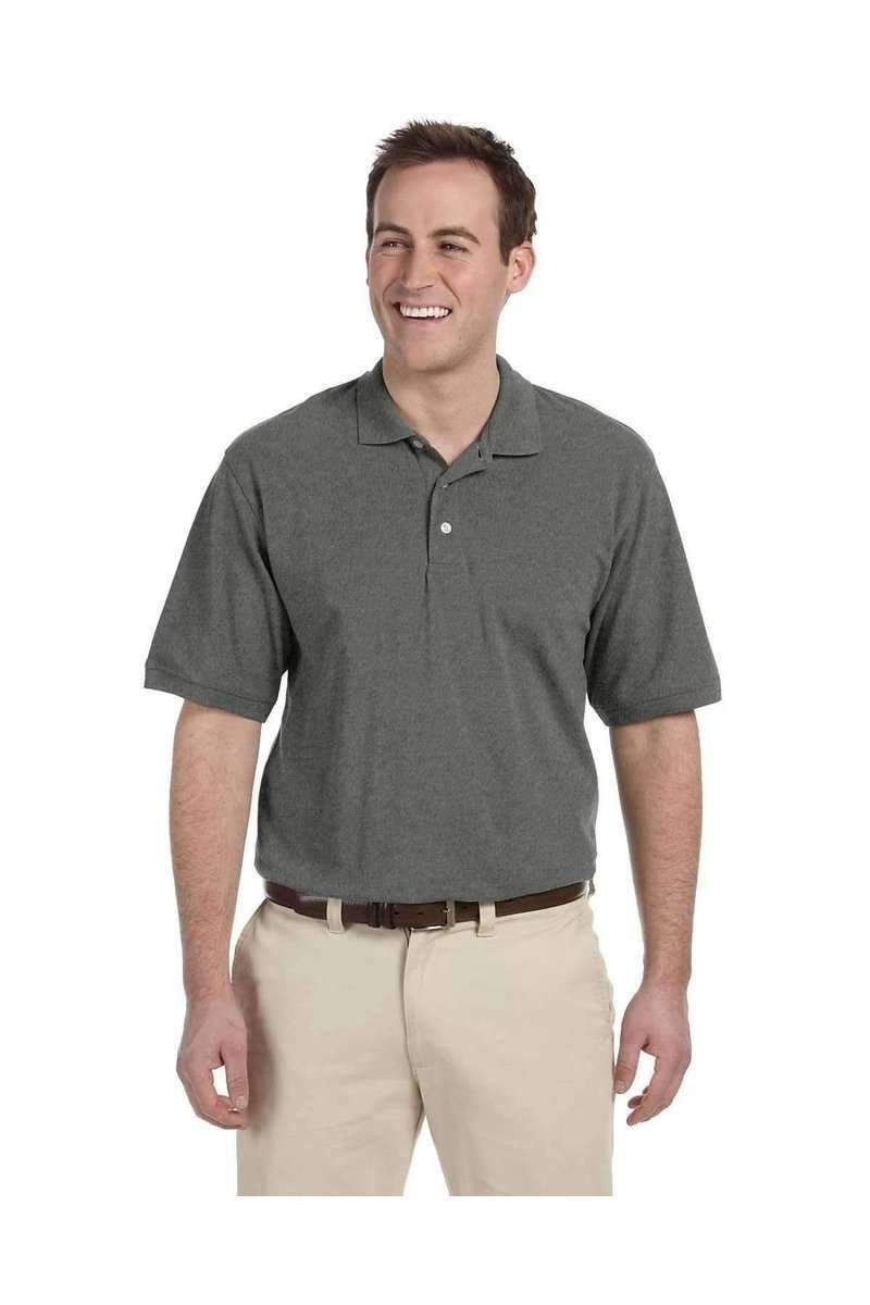 Harriton M265 Men's 56 oz Easy Blend Polo in 