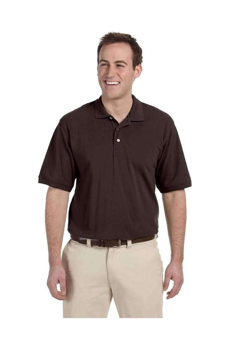Harriton M265 Men's 56 oz Easy Blend Polo in 