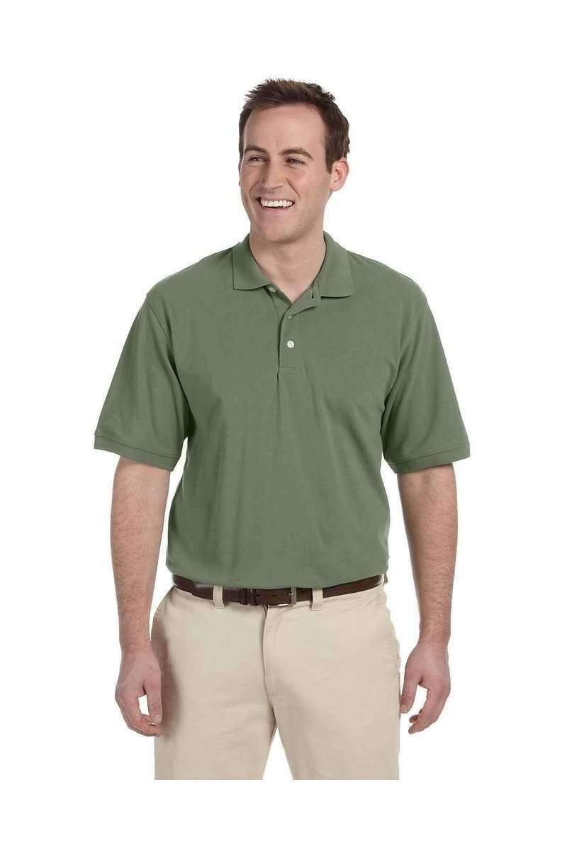 Harriton M265 Men's 56 oz Easy Blend Polo in 