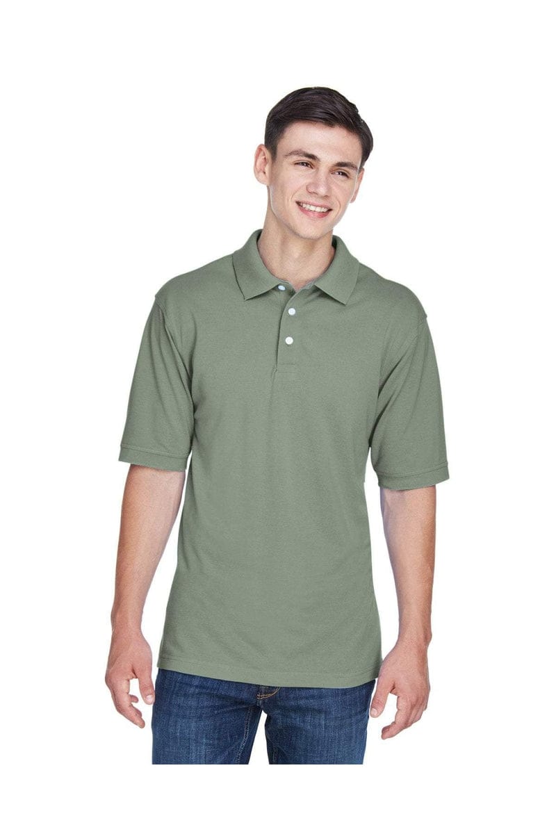 Harriton M265 Men's 5.6 oz. Easy Blend(tm) Polo, Basic Colors in 