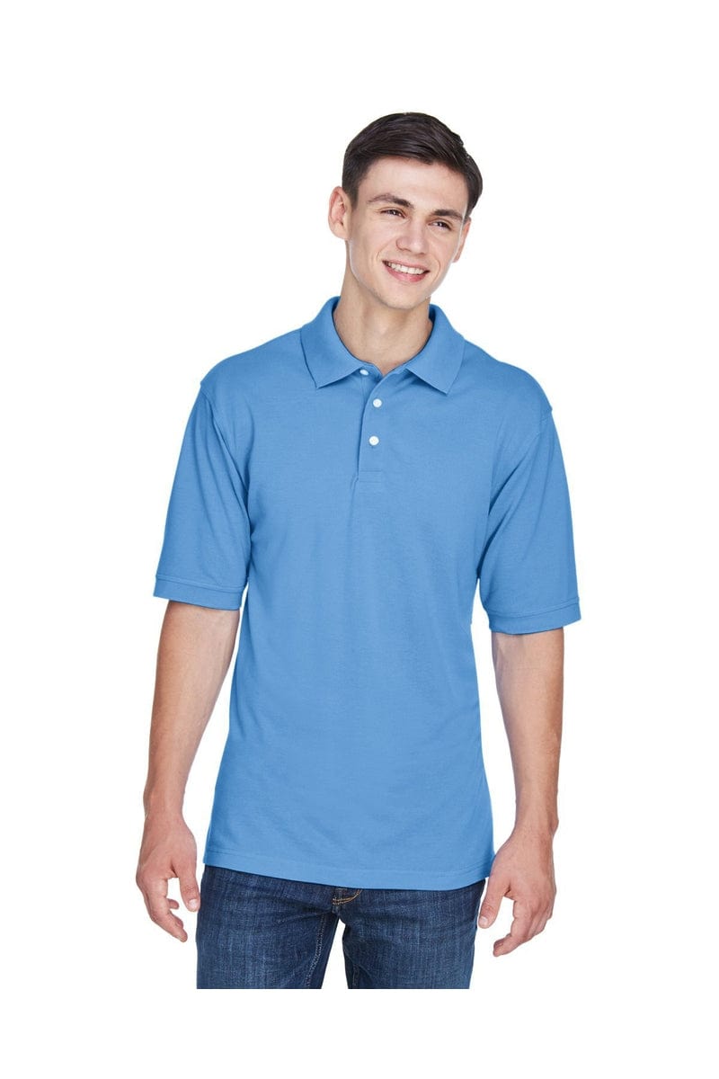 Harriton M265 Men's 5.6 oz. Easy Blend(tm) Polo, Basic Colors in 