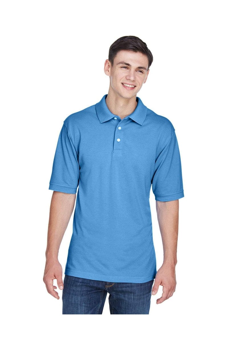 Harriton M265 Men's 5.6 oz. Easy Blend(tm) Polo, Basic Colors in 