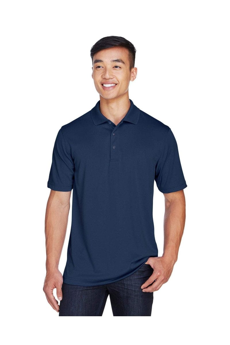 Harriton M345 Men's Advantage IL Snap Placket Performance Polo in 