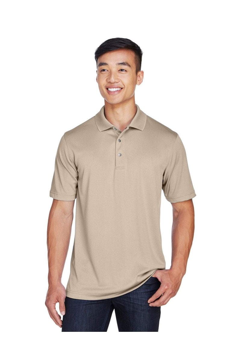 Harriton M345 Men's Advantage IL Snap Placket Performance Polo in 