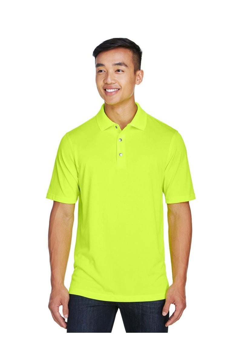 Harriton M345 Men's Advantage IL Snap Placket Performance Polo in 