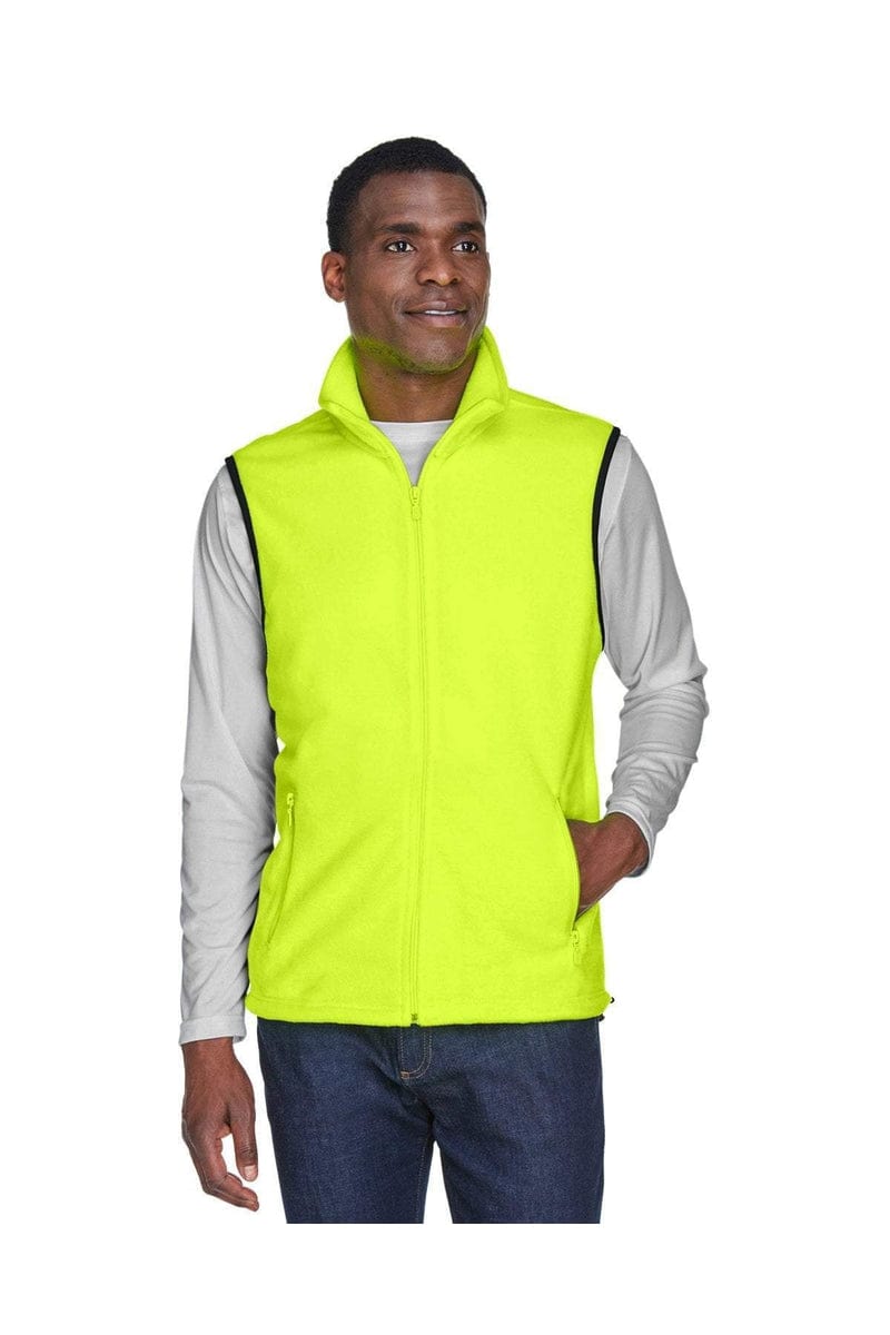 Harriton M985 Adult 8 oz. Fleece Vest in 