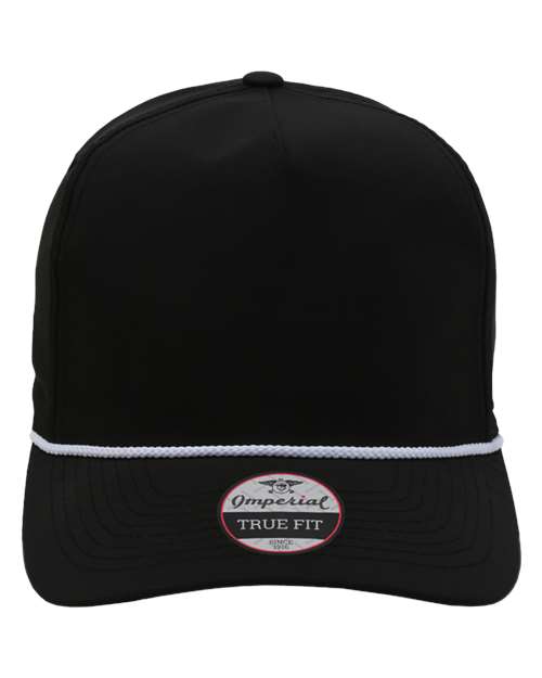 Imperial 5054-The Wrightson Cap in Black/ White