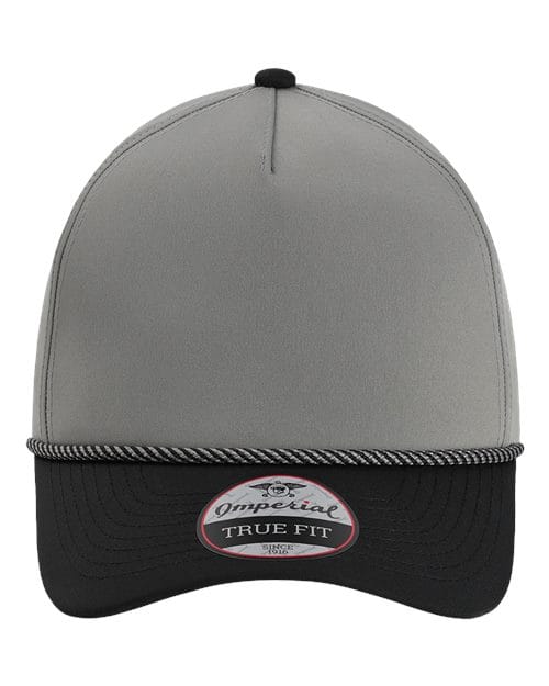 Imperial 5054-The Wrightson Cap in Grey/ Black/ Black/ Grey