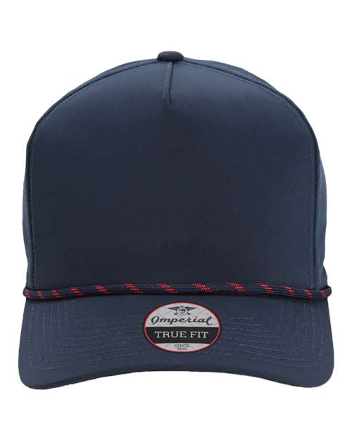 Imperial 5054-The Wrightson Cap in Navy/ Navy-Red
