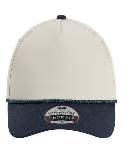 Imperial 5054-The Wrightson Cap in Putty/ Navy/ Navy