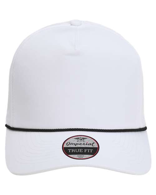 Imperial 5054-The Wrightson Cap in White/ Black