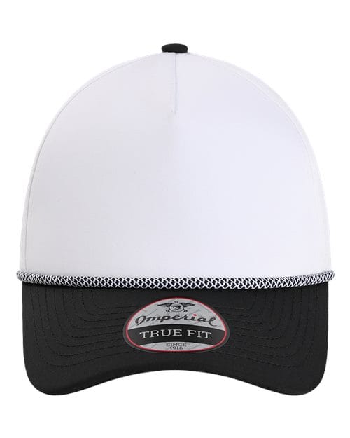 Imperial 5054-The Wrightson Cap in White/ Black/ Black/ White
