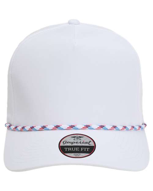 Imperial 5054-The Wrightson Cap in White/ Light Blue-Red