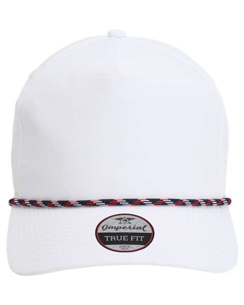 Imperial 5054-The Wrightson Cap in White/ Navy-Red