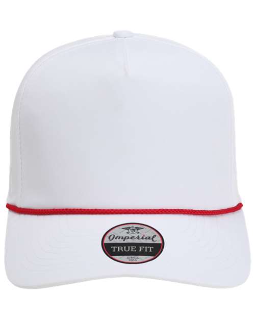 Imperial 5054-The Wrightson Cap in White/ Red
