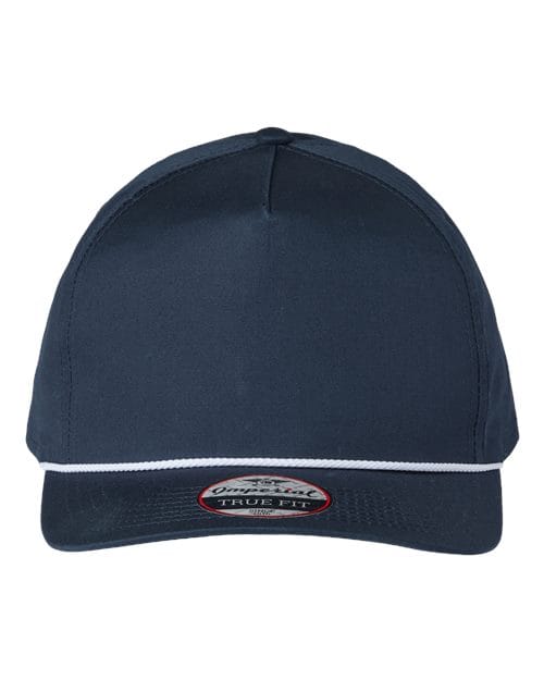 Imperial 5056-The Barnes Cap in Navy/ White