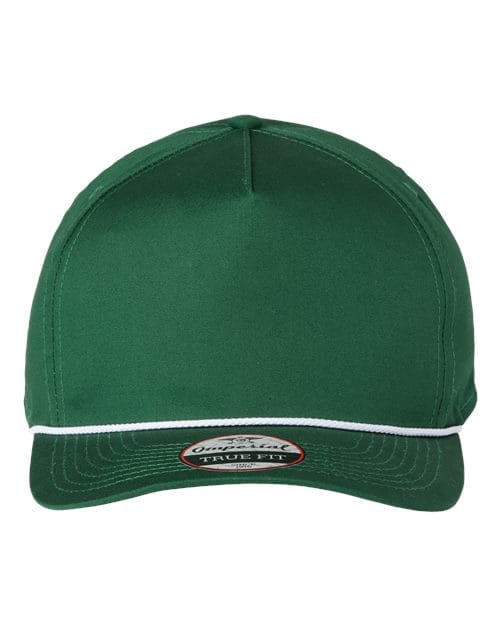 Imperial 5056-The Barnes Cap in Forest/ White