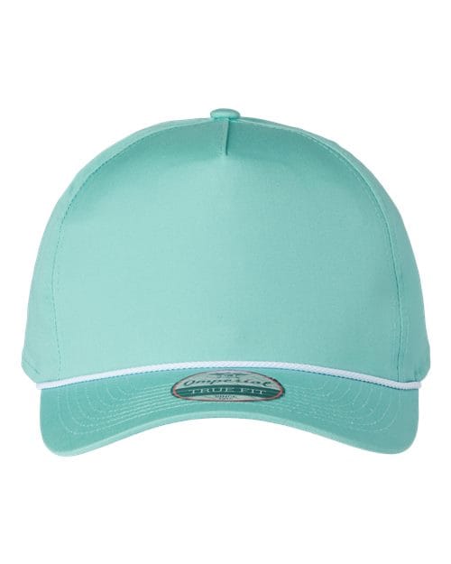 Imperial 5056-The Barnes Cap in Sea Green/ White