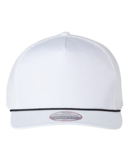 Imperial 5056-The Barnes Cap in White/ Black