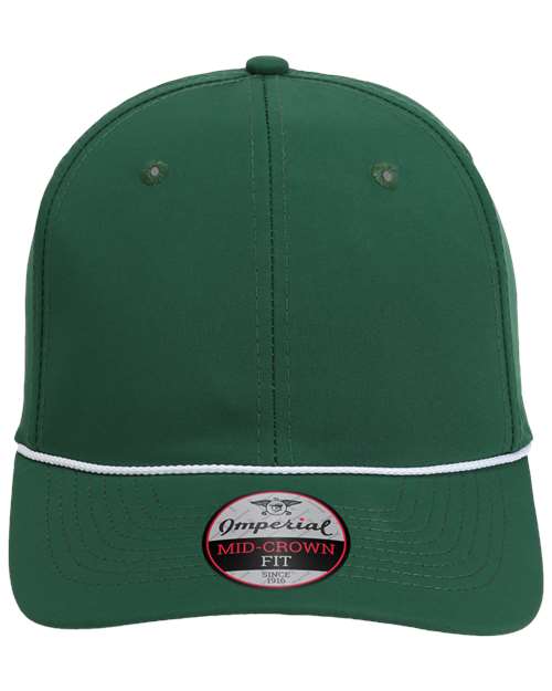 Imperial 7054-The Wingman Cap in Forest/ White