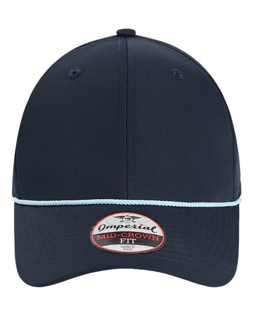 Imperial 7054-The Wingman Cap in Navy/ Light Blue