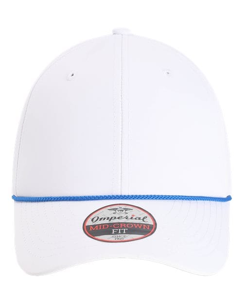 Imperial 7054-The Wingman Cap in White/ Royal
