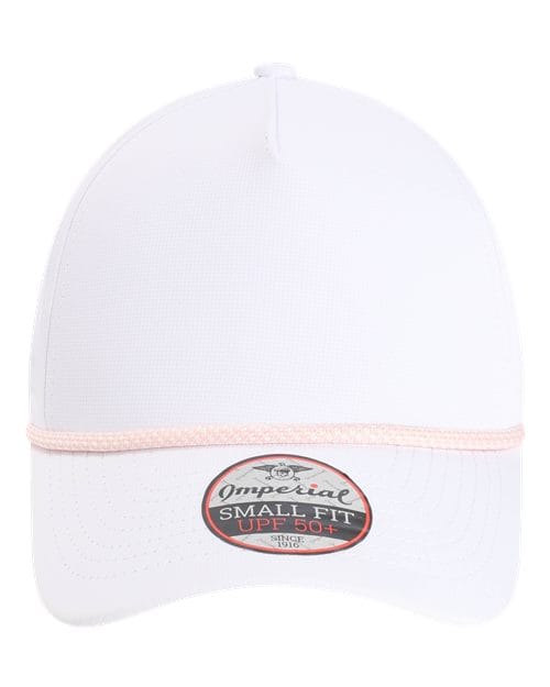 Imperial L5059-The Corral Cap in White/ Peach