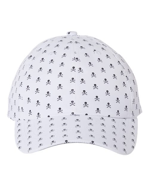 Imperial X210R-Alter Ego Cap in White Skulls