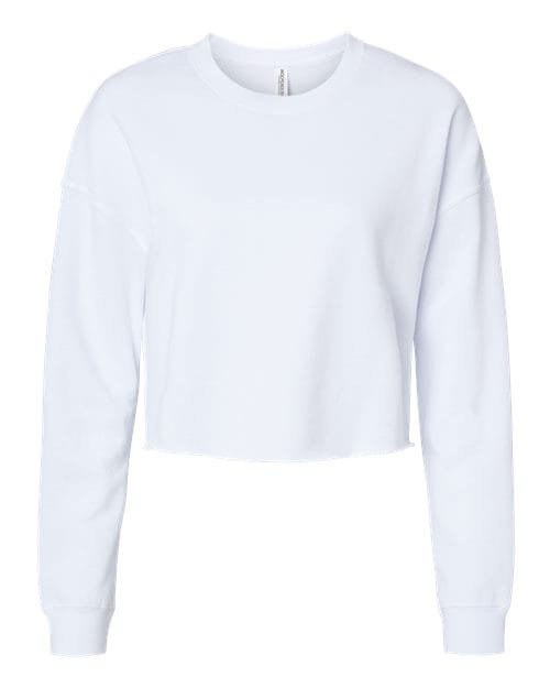 Independent Trading Co. AFX24CRP Women's Lightweight Crop Crewneck Sweatshirt in 