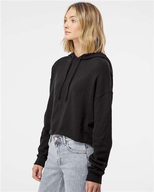 Independent Trading Co. AFX64CRP-Women’s Lightweight Crop Hooded Sweatshirt in 