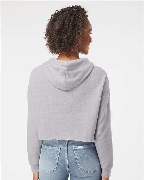 Independent Trading Co. AFX64CRP-Women’s Lightweight Crop Hooded Sweatshirt in 