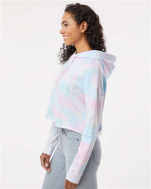 Independent Trading Co. AFX64CRP-Women’s Lightweight Crop Hooded Sweatshirt in 