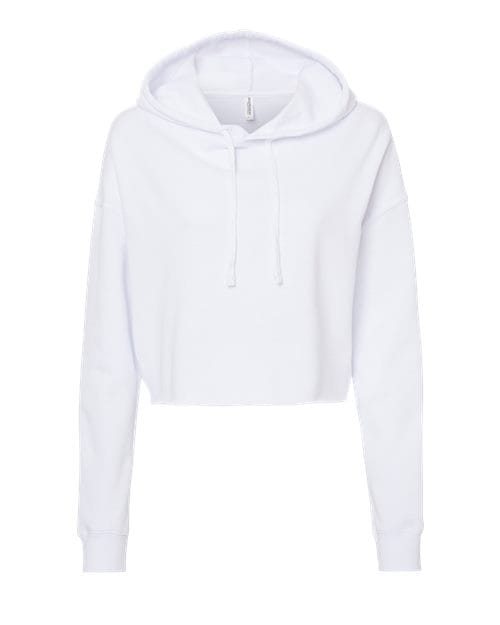 Independent Trading Co. AFX64CRP-Women’s Lightweight Crop Hooded Sweatshirt in 