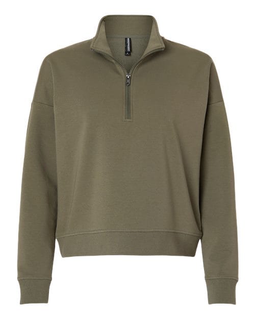 Independent Trading Co. EXP15WPQ Women's Perform Quarter-Zip Pullover in 
