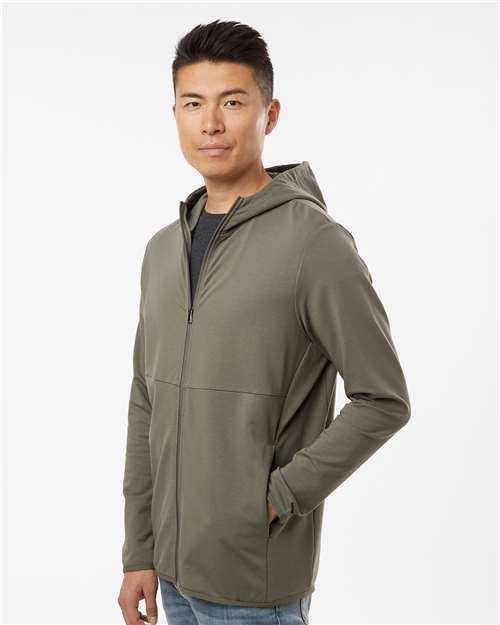 Independent Trading Co. EXP30PZ Unisex Perform Full-Zip Hooded Sweatshirt in 