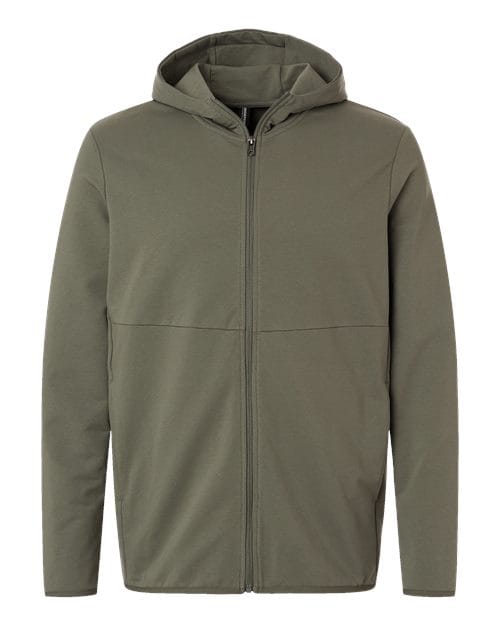 Independent Trading Co. EXP30PZ Unisex Perform Full-Zip Hooded Sweatshirt in Pine