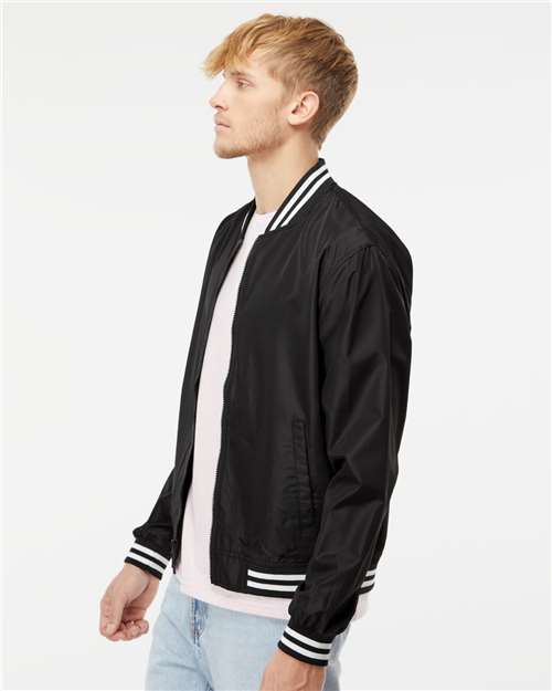 Independent Trading Co. EXP52BMR Unisex Lightweight Bomber Jacket in 