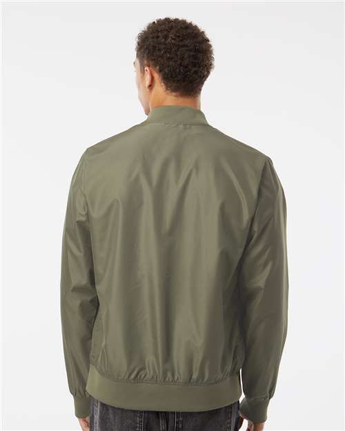 Independent Trading Co. EXP52BMR Unisex Lightweight Bomber Jacket in 