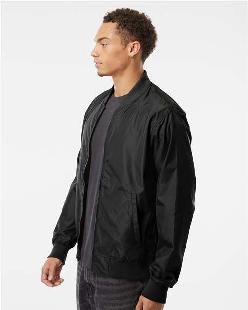 Independent Trading Co. EXP52BMR Unisex Lightweight Bomber Jacket in 