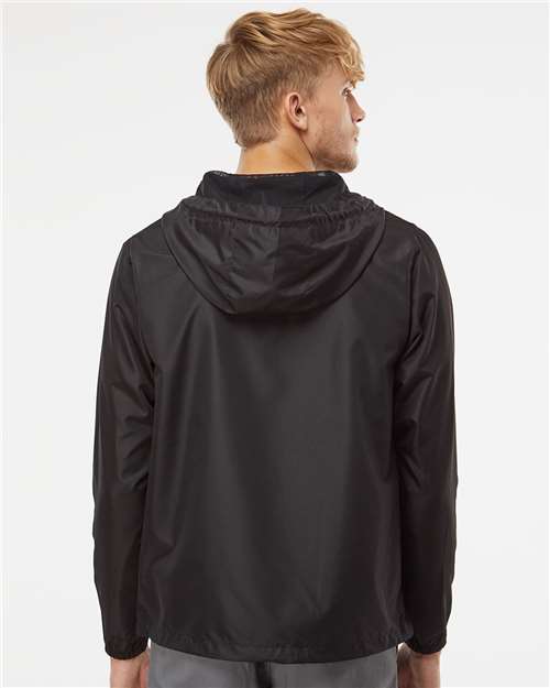 Independent Trading Co. EXP54LWP Unisex Lightweight Quarter-Zip Windbreaker Pullover Jacket in 