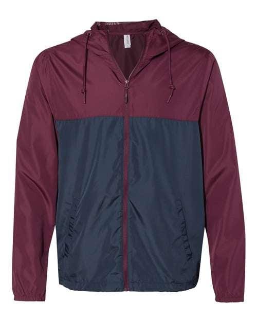 Independent Trading Co. EXP54LWZ Lightweight Windbreaker Full-Zip Jacket in 