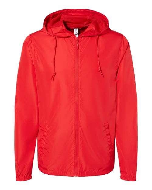 Independent Trading Co. EXP54LWZ Lightweight Windbreaker Full-Zip Jacket in 