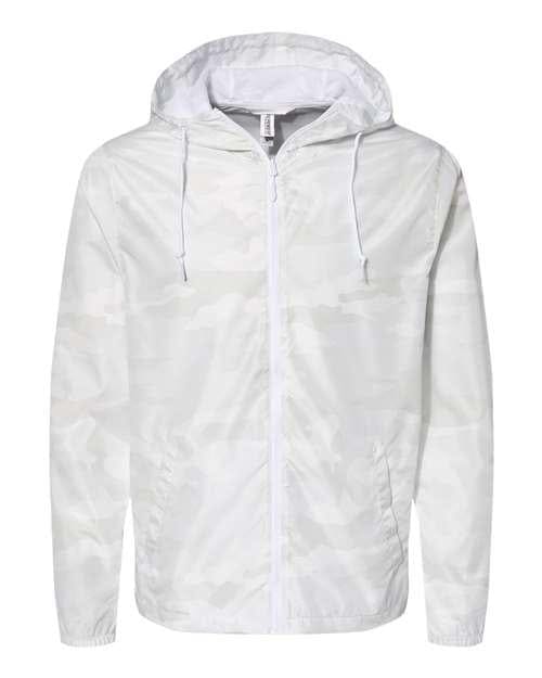 Independent Trading Co. EXP54LWZ Lightweight Windbreaker Full-Zip Jacket in 
