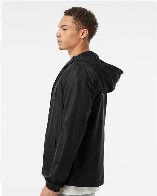 Independent Trading Co. EXP54LWZ Lightweight Windbreaker Full-Zip Jacket in 